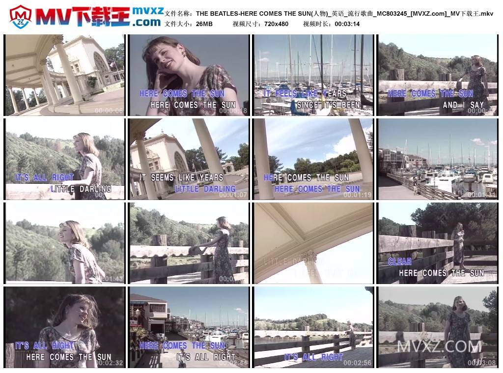 THE BEATLES-HERE COMES THE SUN(人物)_英语_流行歌曲_MC803245